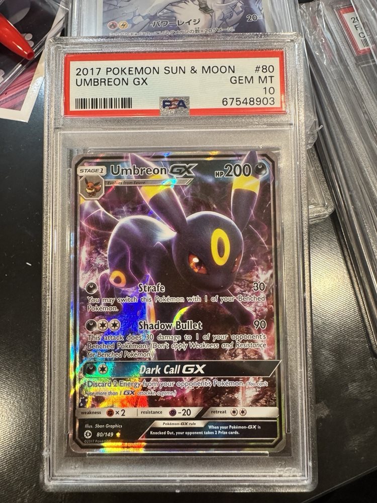 ブラッキー GX Umbreon GX 2017 PSA 10 プロモカード Auction Prices Realized Tcg Cards 2017 POKEMON JAPANESE SM
