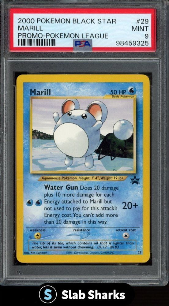 ポケモンカード Marill 50 HP プロモ 2000 POKEMON PSA 10 GEM MINT MARILL 2000 ANA AIRLINES JAPANESE