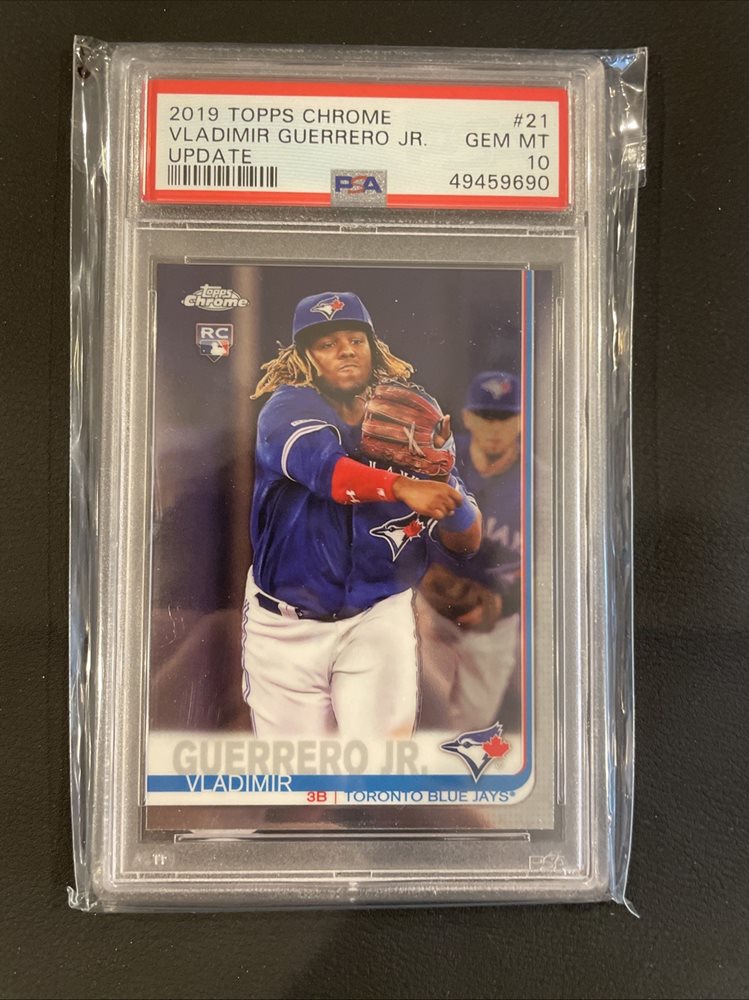 【psa10】2019 topps guerrero jr.ルーキーカード PSA 10 Vladimir Guerrero JR. Topps Chrome Rookie Card Graded