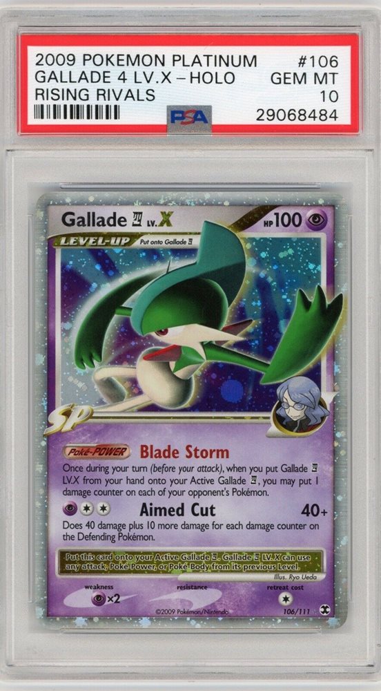 【PSA10】エルレイド 四 LV.X 2008 009 gallde Auction Prices Realized Tcg Cards 2008 POKEMON JAPANESE