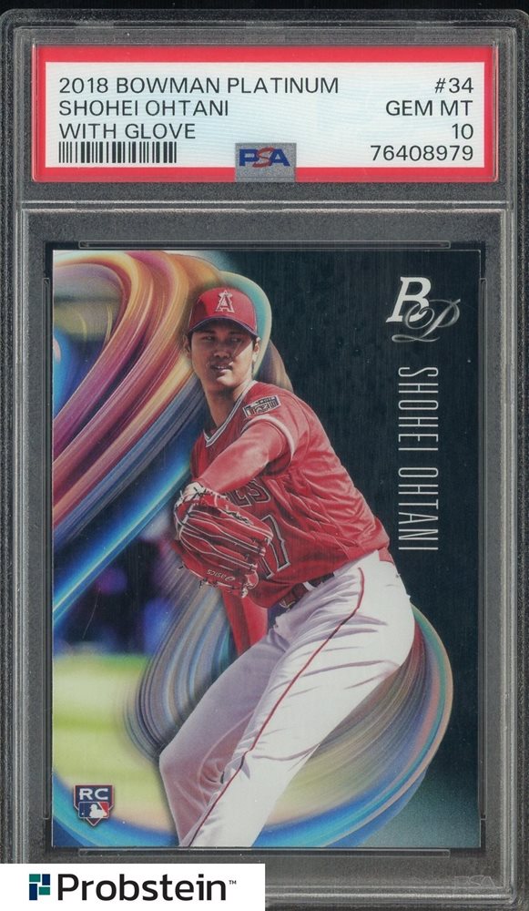 その他 2018 Bowman Platinum SHOHEI OHTANI Shohei Ohtani 2018 Bowman Platinum #34 SP Variation (Bag On