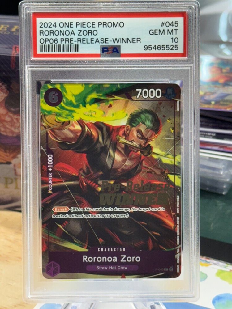 スモーカー　Pre-Release WINNER　PSA10 eBay Auction Item 166690857642 Tcg Cards 2024 One Piece Promos