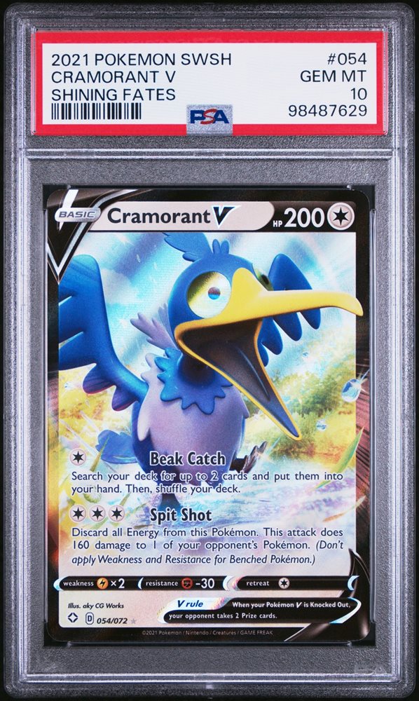 cramorant v pokemon card value Cramorant - 176/167 - Twilight Masquerade main image 0