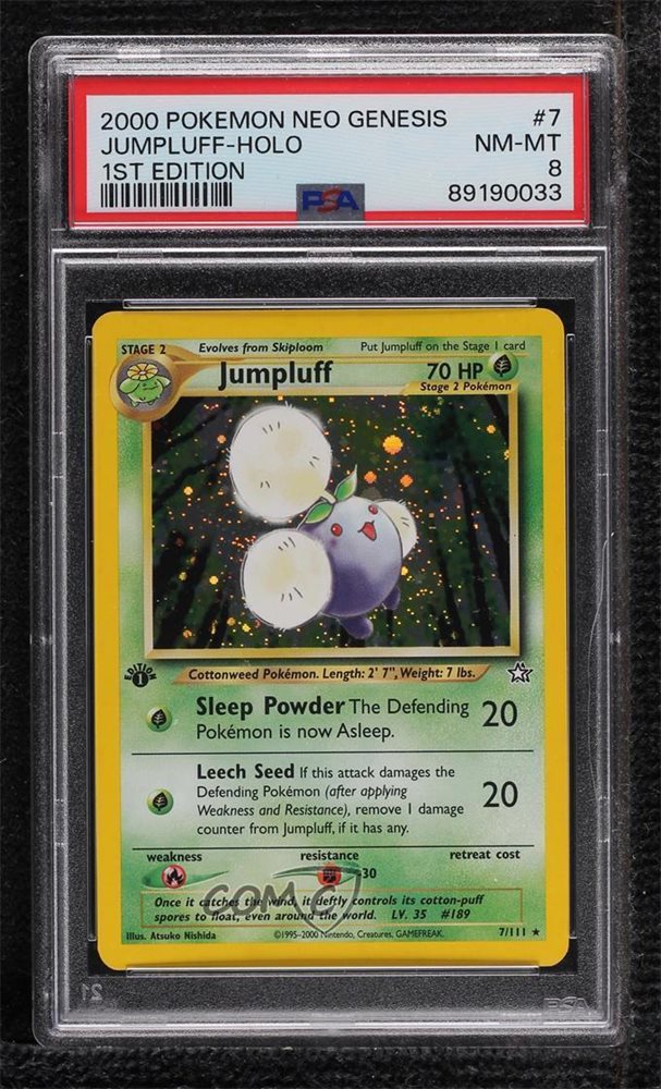 ★PSA10★【ワタッコ/★/L1/初版】JUMPLUFF 008/070 ☆PSA10☆【ワタッコ/☆/L1/初版】JUMPLUFF 008/070