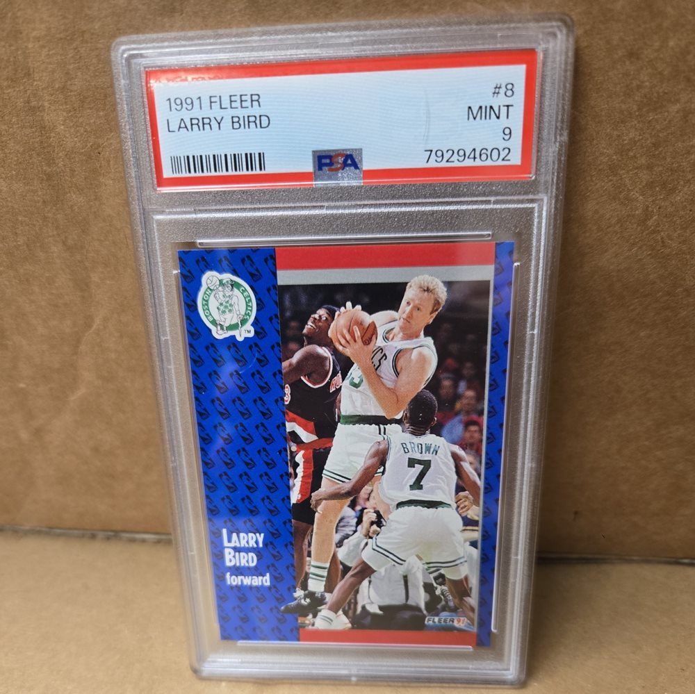 1990 Fleer Larry Bird #8 Basketball - VCP Price Guide