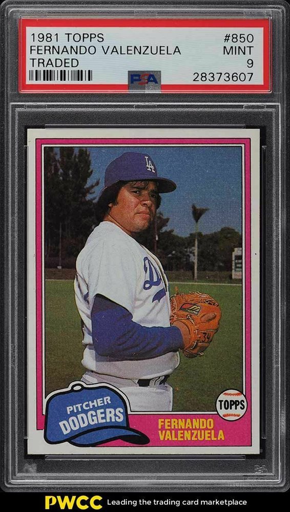 Auction Prices Realized Baseball Cards 1981 Topps Fernando Valenzuela 
