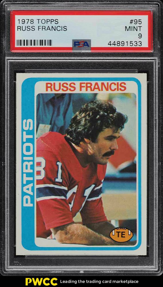 Auction Prices Realized Football Cards 1978 Topps Russ Francis