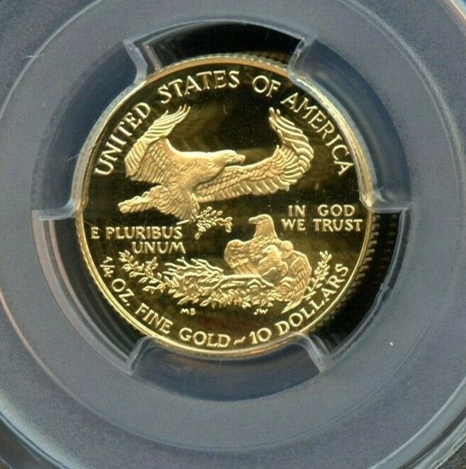 1996-W $10 PCGS PR 69 DCAM AMERICAN GOLD EAGLE REAGAN LEGACY
