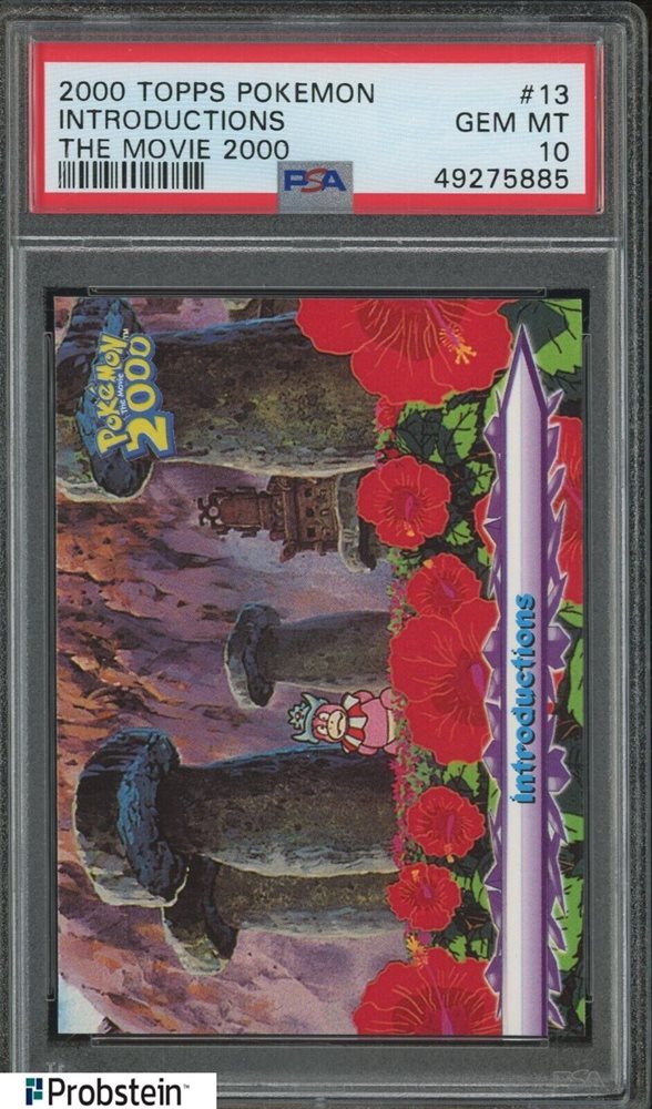 topps pokemon the movie 2000 booster box 2000 TOPPS POKEMON THE MOVIE SLOWKING BOOSTER PACK SEALED