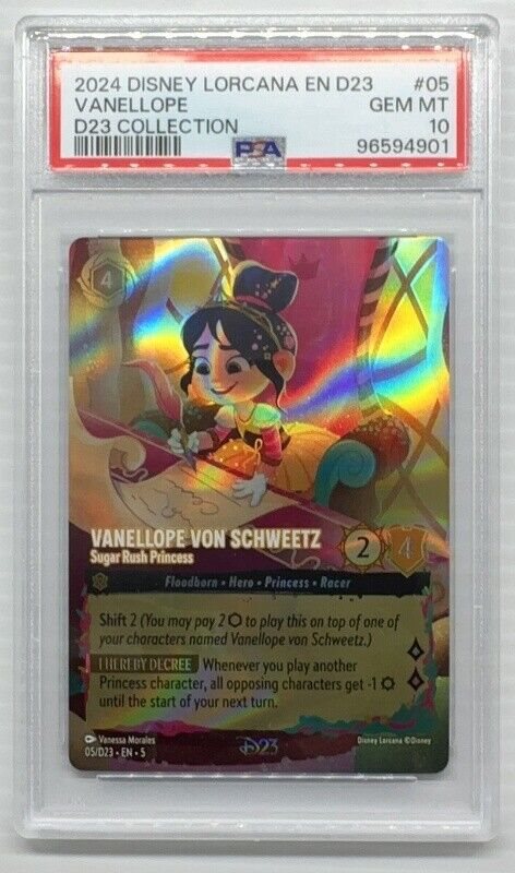 Auction Prices Realized Tcg Cards 2024 DISNEY LORCANA EN D23