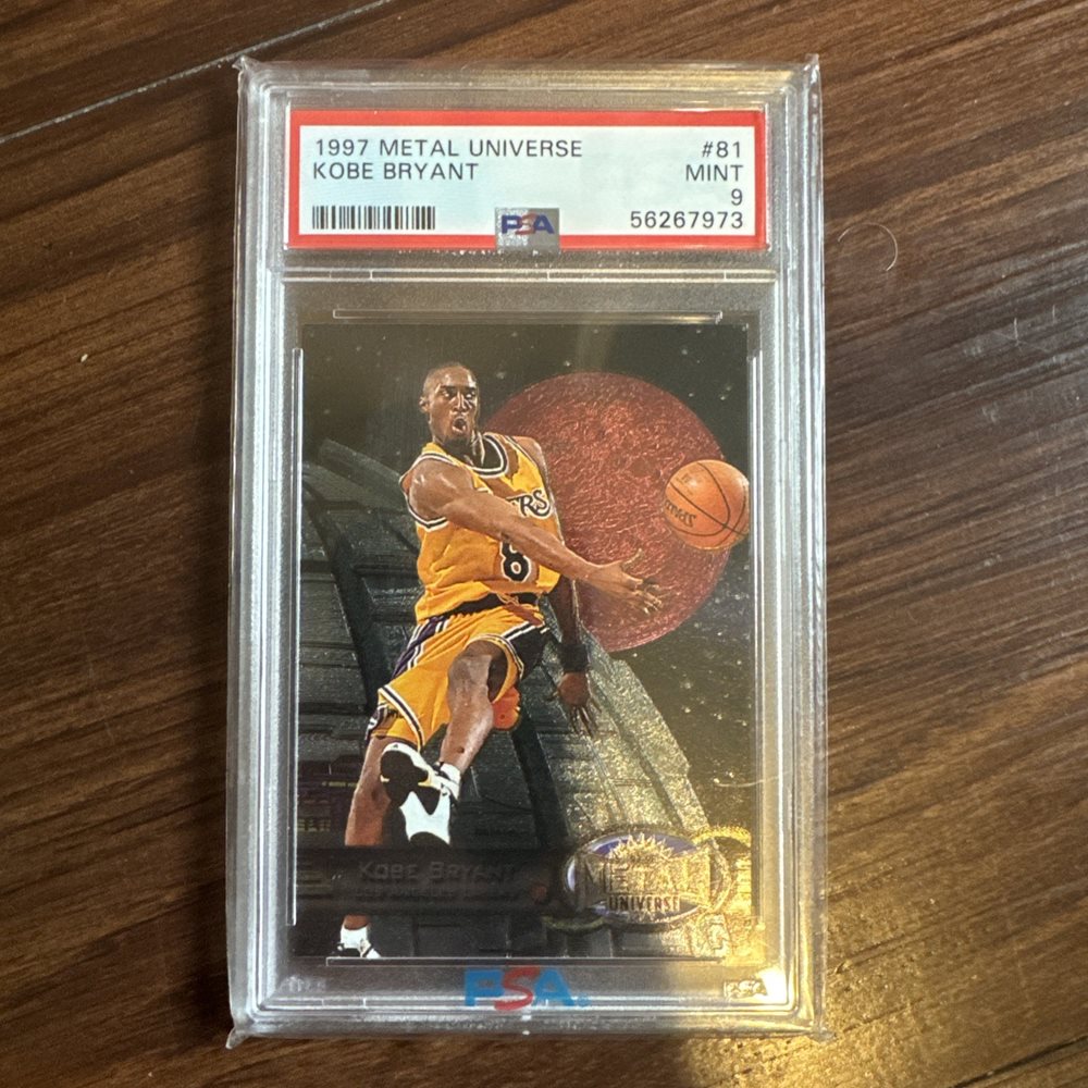 PSA鑑定済 1997 KOBE BRYANT L UNIVERSE 1997-98 Metal Universe - Kobe Bryant #81 for sale online | eBay