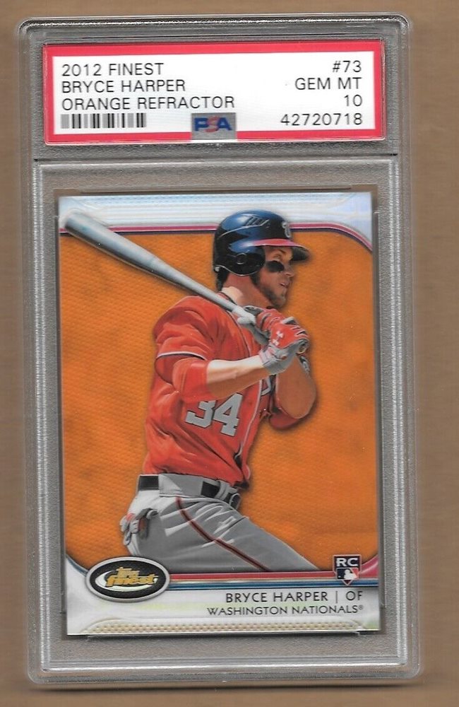 Auction Prices Realized Baseball Cards 2012 FINEST Bryce Harper