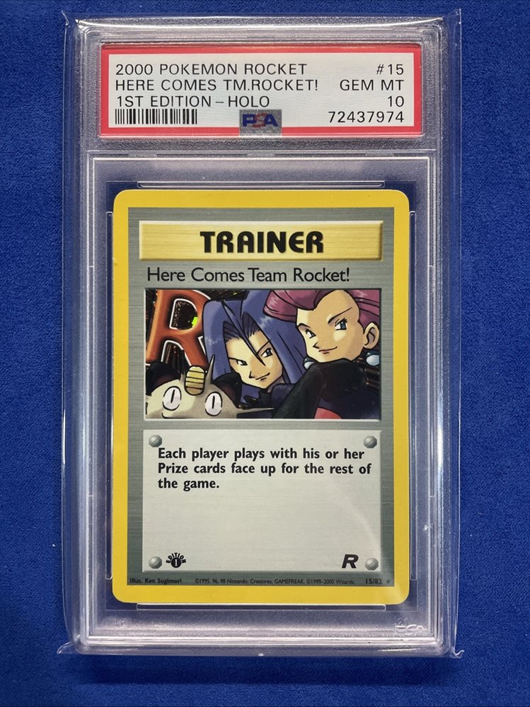 Auction Prices Realized Tcg Cards 2000 POKEMON ROCKET Here