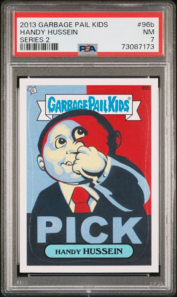 2013 Topps 2013 Garbage Pail Kids Series 2 #96b Handy Hussein front