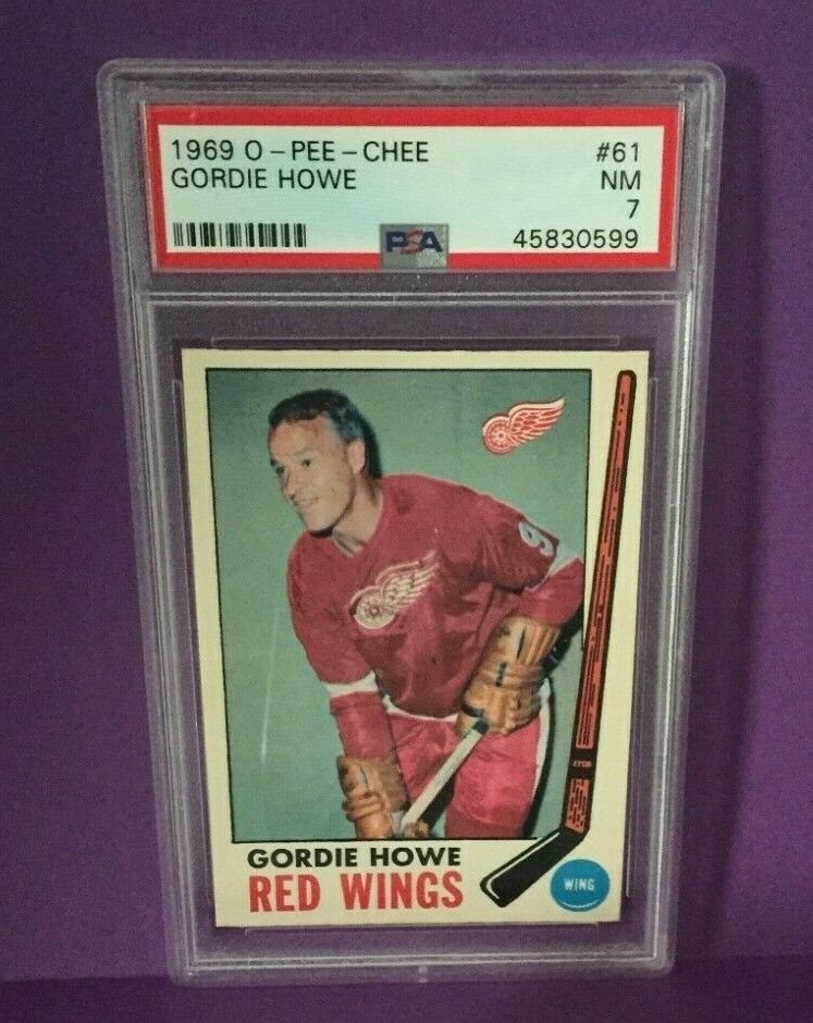 Auction Prices Realized Hockey Cards 1969 O-PEE-CHEE Gordie Howe
