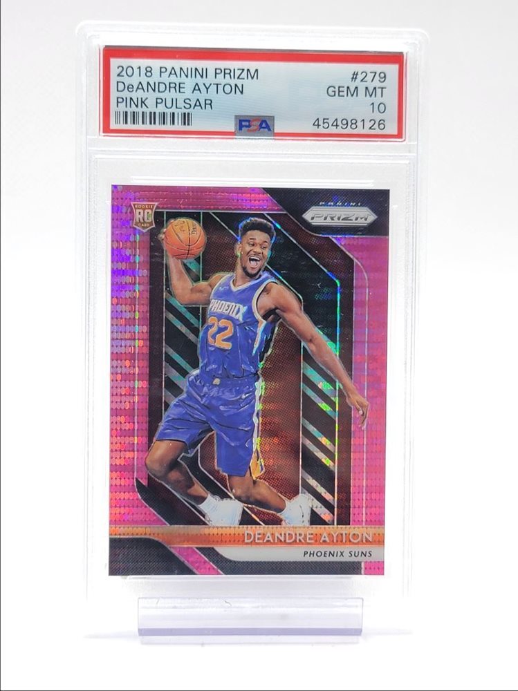 その他 2018 Panini Prizm Deandre ayton Psa10! 2018 Panini Prizm DeAndre Ayton Red White Blue PRIZM PSA 10
