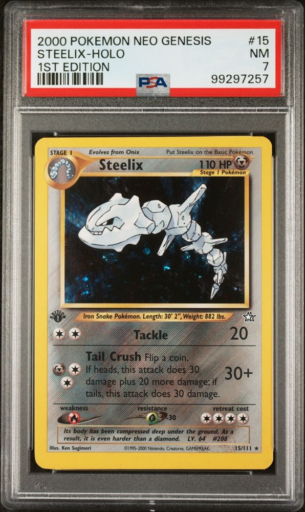 holographic steelix pokemon card Radiant Steelix - SWSH11: Lost Origin [RADIANT RARE]