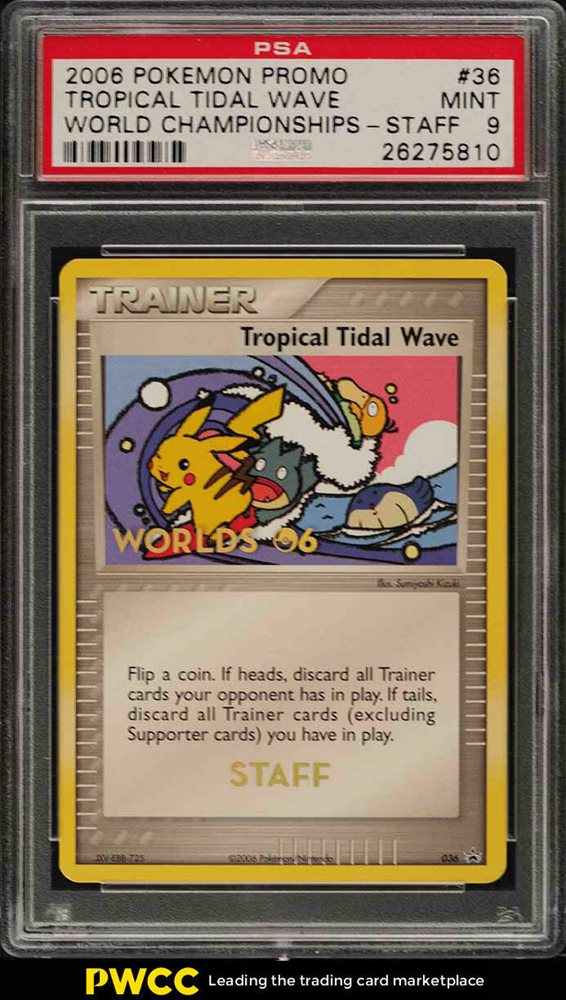 激レア トロピカルタイダルウェーブ　WCS ワールドチャンピオン 英語 Tropical Tidal Wave [World Championships] Prices | Pokemon