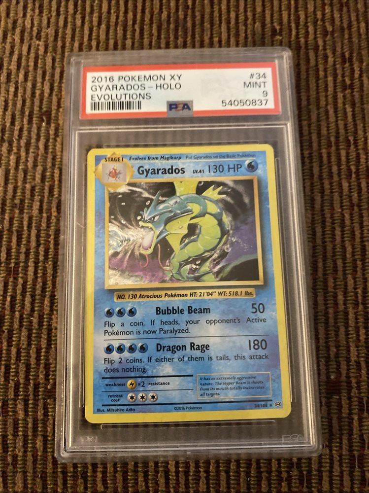 2016 XY Gyarados Holo #34 ギャラドス psa9 英語版 2016 XY Gyarados Holo #34 ギャラドス psa9 英語版 2016 Pokemon XY