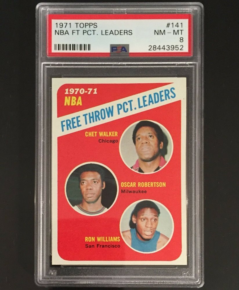 Pct Nba Auction Prices Realized Basketball Cards 1971 TOPPS Nba Ft Pct. Leaders