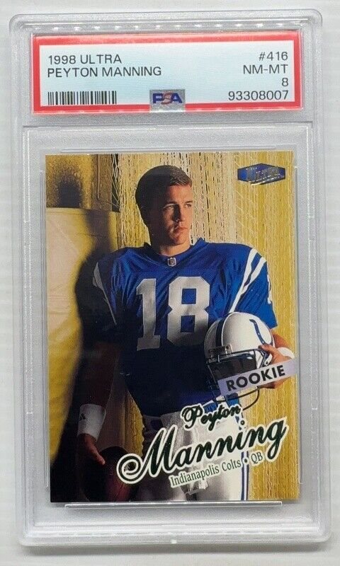 Auction Prices Realized Football Cards 1998 ULTRA Peyton Manning