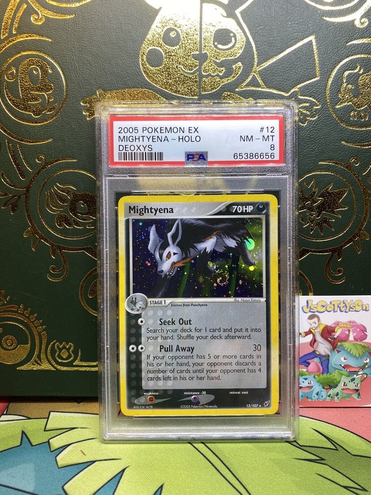 Auction Prices Realized Tcg Cards 2005 POKEMON EX DEOXYS Mightyena