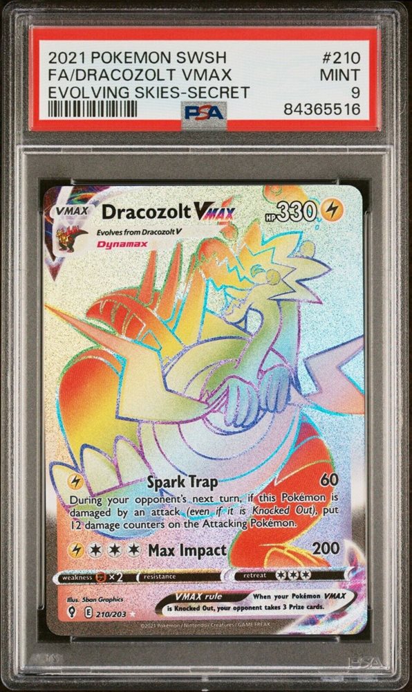 dracozolt pokemon card Dracozolt V (Full Art) 178/203 main image 0