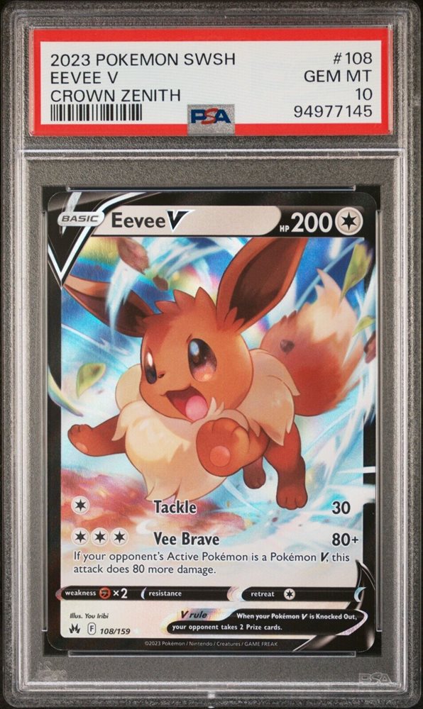Eevee v 8set psa10