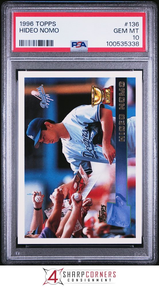 7 HIDEO NOMO INSERT LOT SCORE TOPPS FLEER METAL DODGERS RED