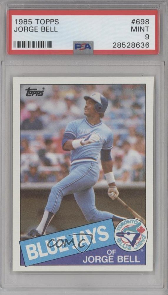 Auction Prices Realized Baseball Cards 1985 Topps Bell