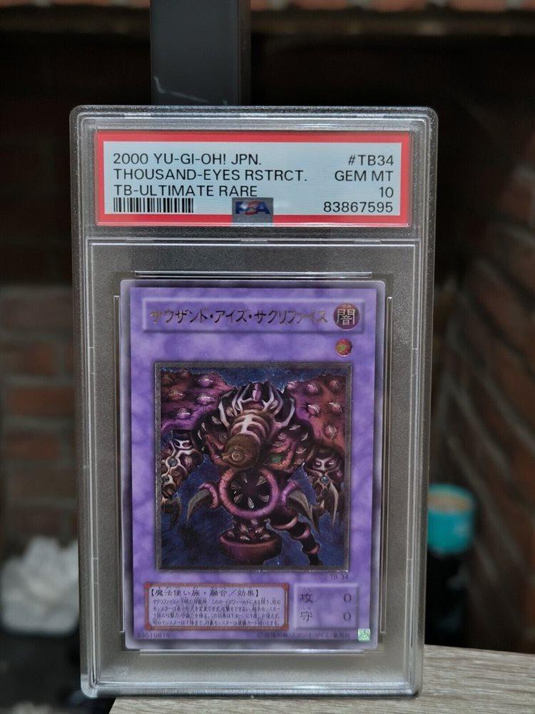 Auction Prices Realized Tcg Cards 2000 Yu-Gi-Oh! Japanese Thousand 