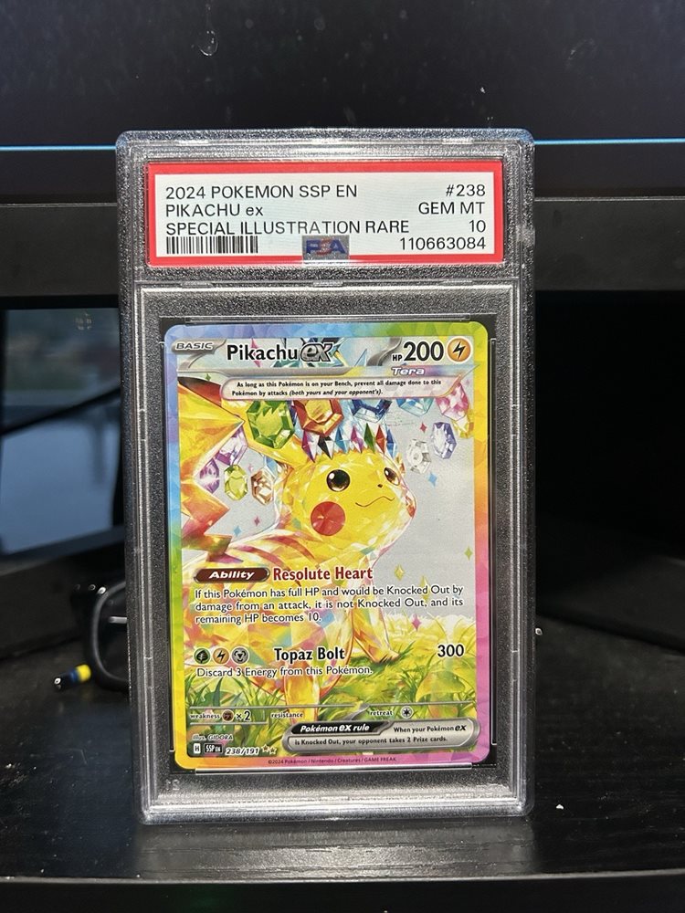 PIKACHU ex SR&SAR psa10 ② PSA 10 Pokemon Card Pikachu EX 20TH 094/087 | eBay
