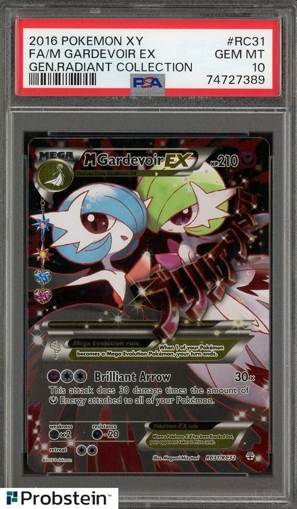M Gardevoir EX #092 PSA 9 Mサーナイト M Gardevoir EX #92 Prices | Pokemon Japanese Best of XY