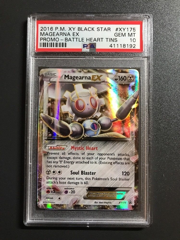 Pokemon 2016 Battle Heart Magearna-EX Collector Tin