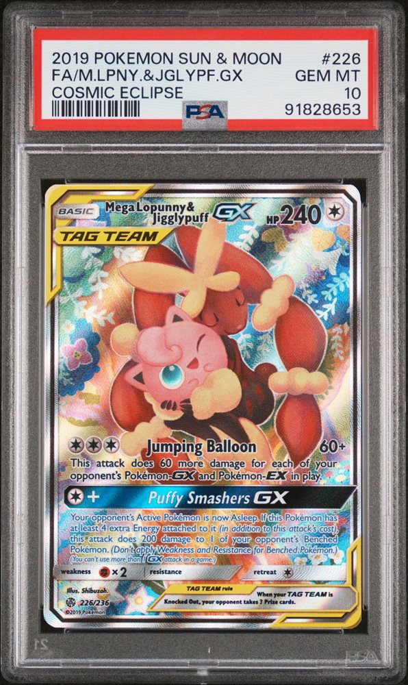 ニンフィアGX PSA10 championship series 2019 PSA 10 2019 Pokemon Hidden Fates Alolan NineTales GX Full