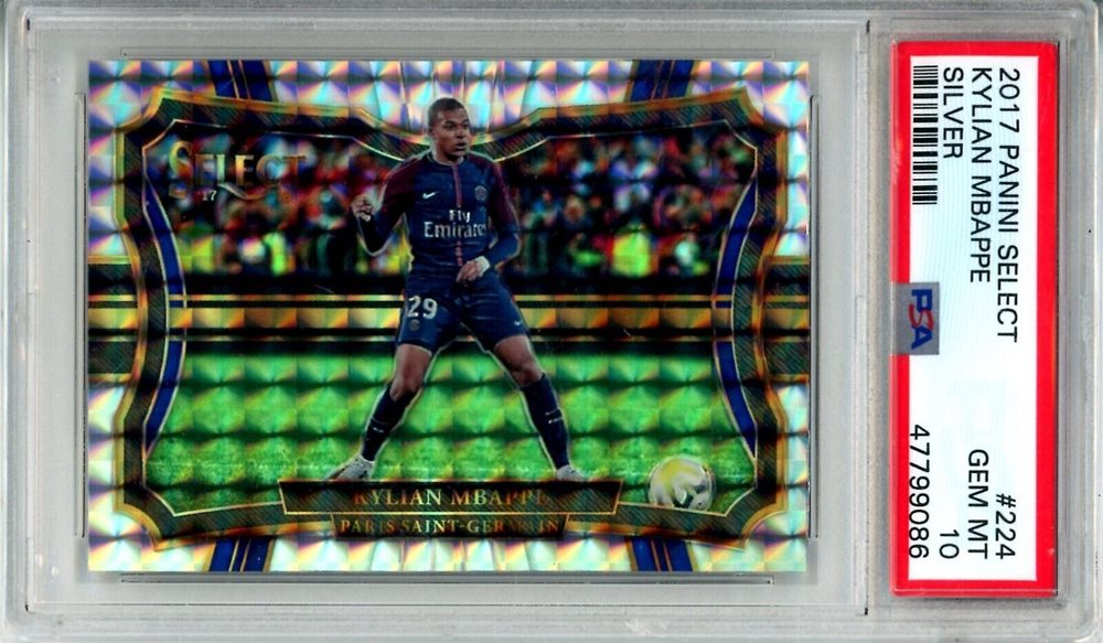 Auction Prices Realized Soccer Cards 2017 PANINI SELECT Kylian Mbappe