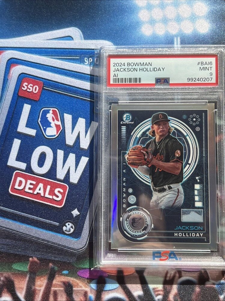 ゲームセンター・ゲームカード BOWMAN STERLING JACKSON HOLLIDAY 2023 Bowman Sterling Jackson Holliday Speckle Auto #topps
