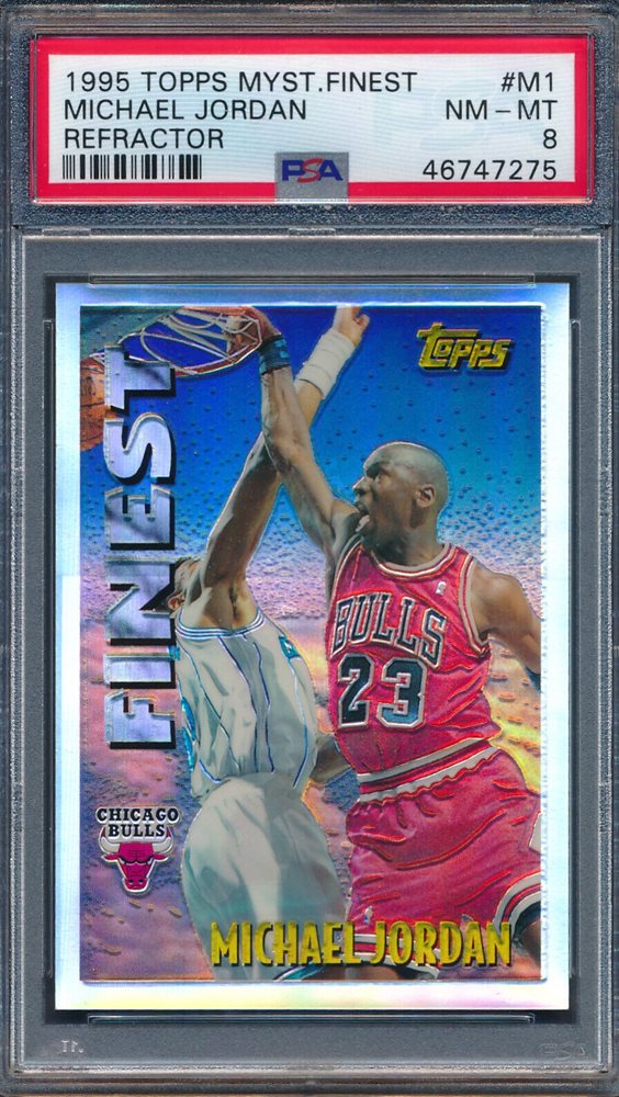 その他 Jordan 1995 Topps Finest Mystery 1995-96 TOPPS MYSTERY FINEST REFRACTORS MICHAEL JORDAN #M1
