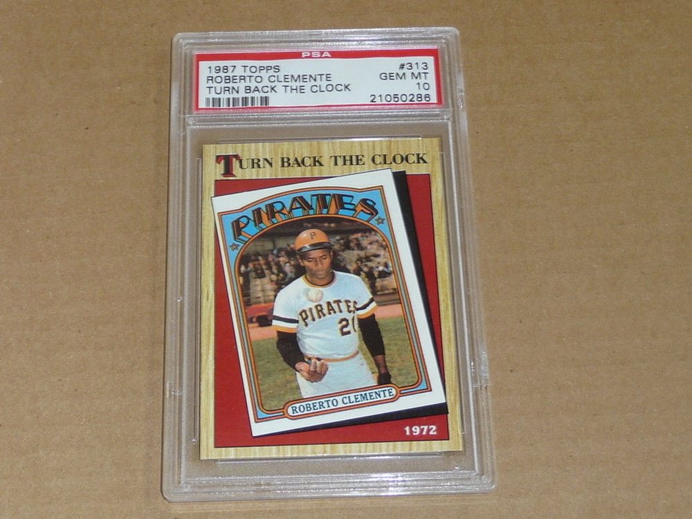 Auction Prices Realized Baseball Cards 1987 Topps Roberto Clemente TURN