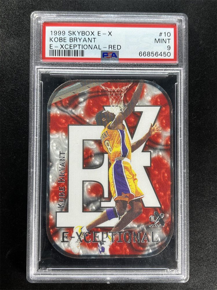 1999/00 Skybox E-X E-Xceptional Green Kobe Bryant 335/500