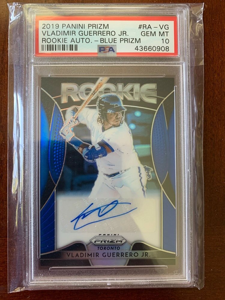 vladimir guerrero jr サイン 2019 panini VLADIMIR GUERRERO JR. BLUE JAYS 2019 PANINI PRIZM RED ROOKIE