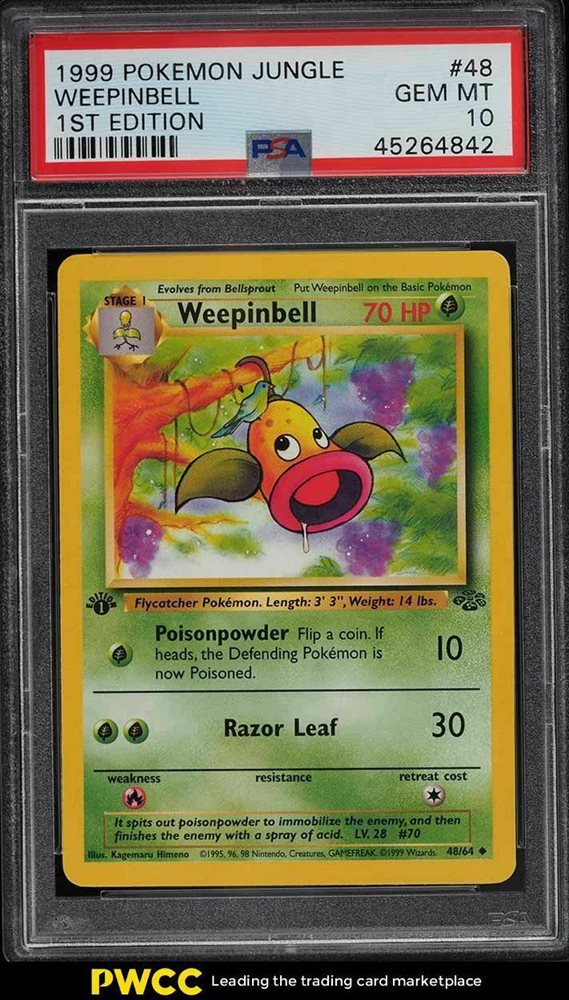 eBay Auction Item 143870264121 Tcg Cards 1999 Pokemon Jungle