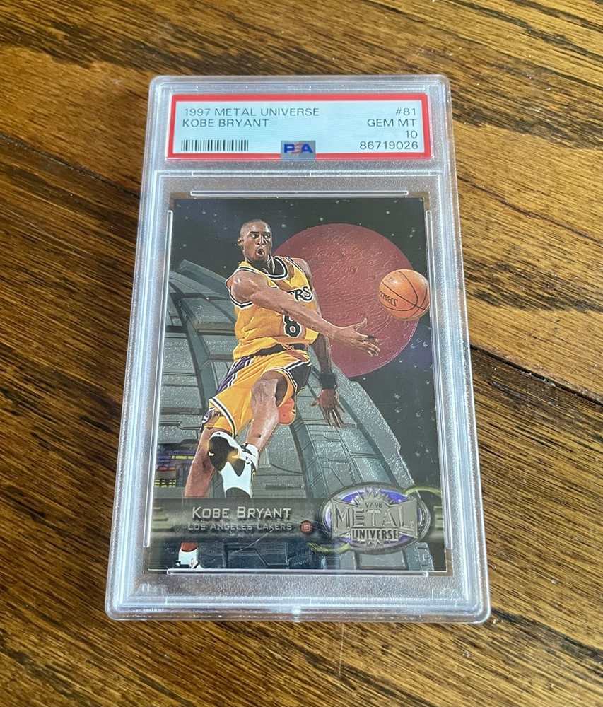 Auction Prices Realized Basketball Cards 1997 METAL UNIVERSE Kobe