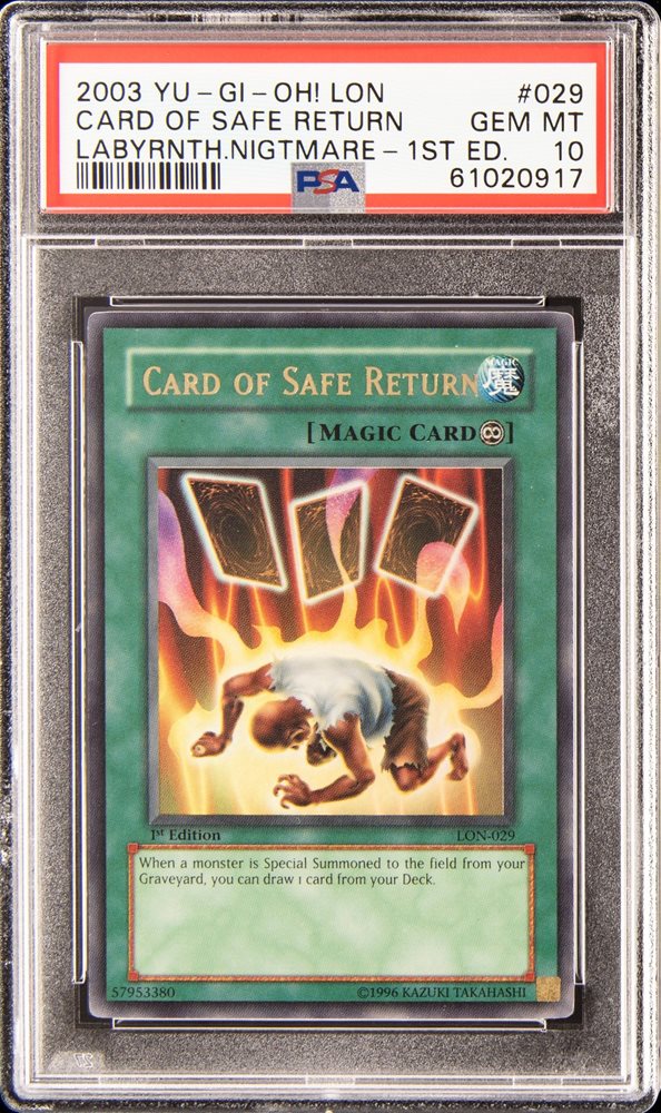 Auction Prices Realized Tcg Cards 2003 YU-GI-OH! LON-LABYRINTH OF