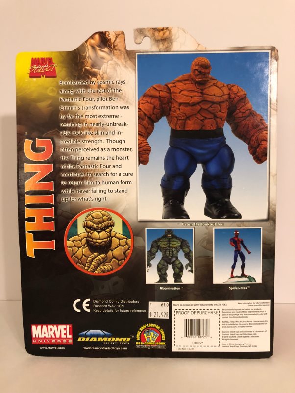 Marvel Select Abomination Action Figure FREE SHIPPING NEW