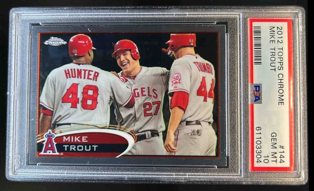 2012 Topps Chrome Mike Trout 10枚限定直筆サイン Auction Prices Realized Baseball Cards 2012 TOPPS CHROME