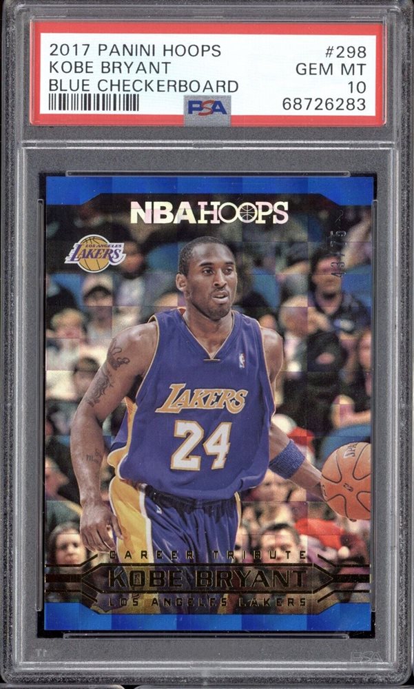 Auction Prices Realized Basketball Cards 2017 PANINI HOOPS Kobe Bryant