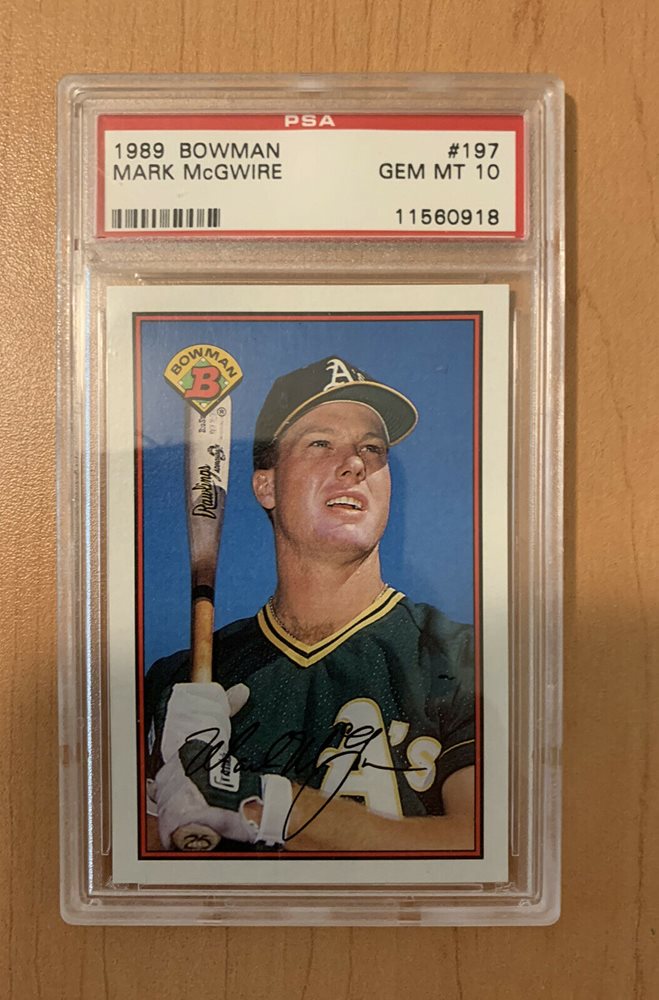 Auction Prices Realized Baseball Cards 1989 Bowman Mark McGwire