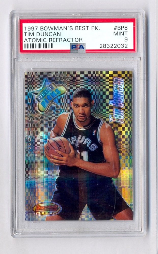 その他 99-00 ATOMIC REFRACTOR TIM DUNCAN Auction Prices Realized Basketball Cards 1997 BOWMAN'S BEST