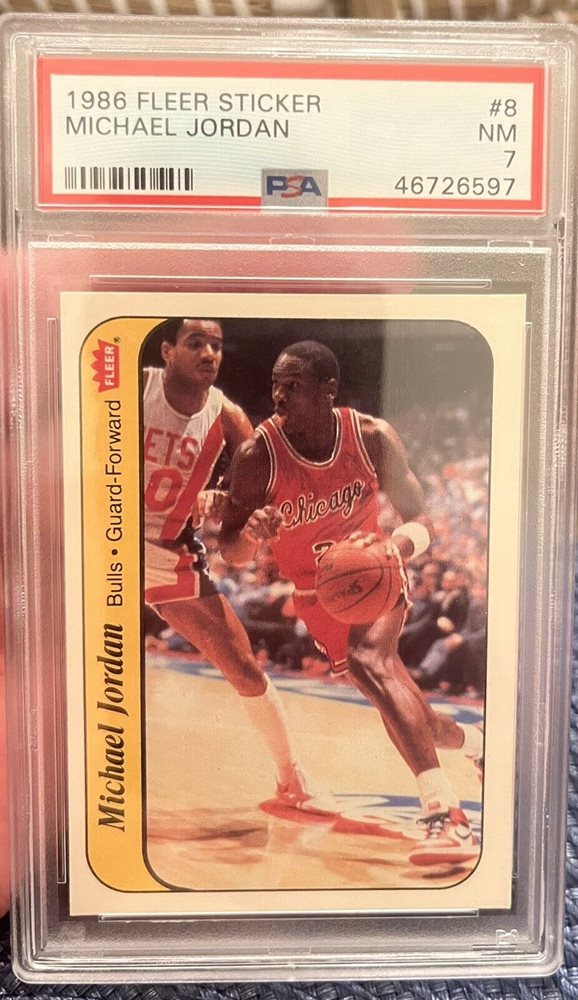 1986 michael jordan fleer psa 10
